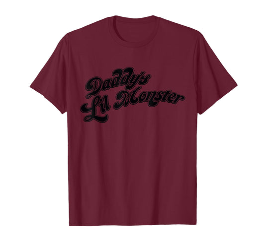DC Suicide Squad Harley Quinn Daddy's Lil Monster T-Shirt
