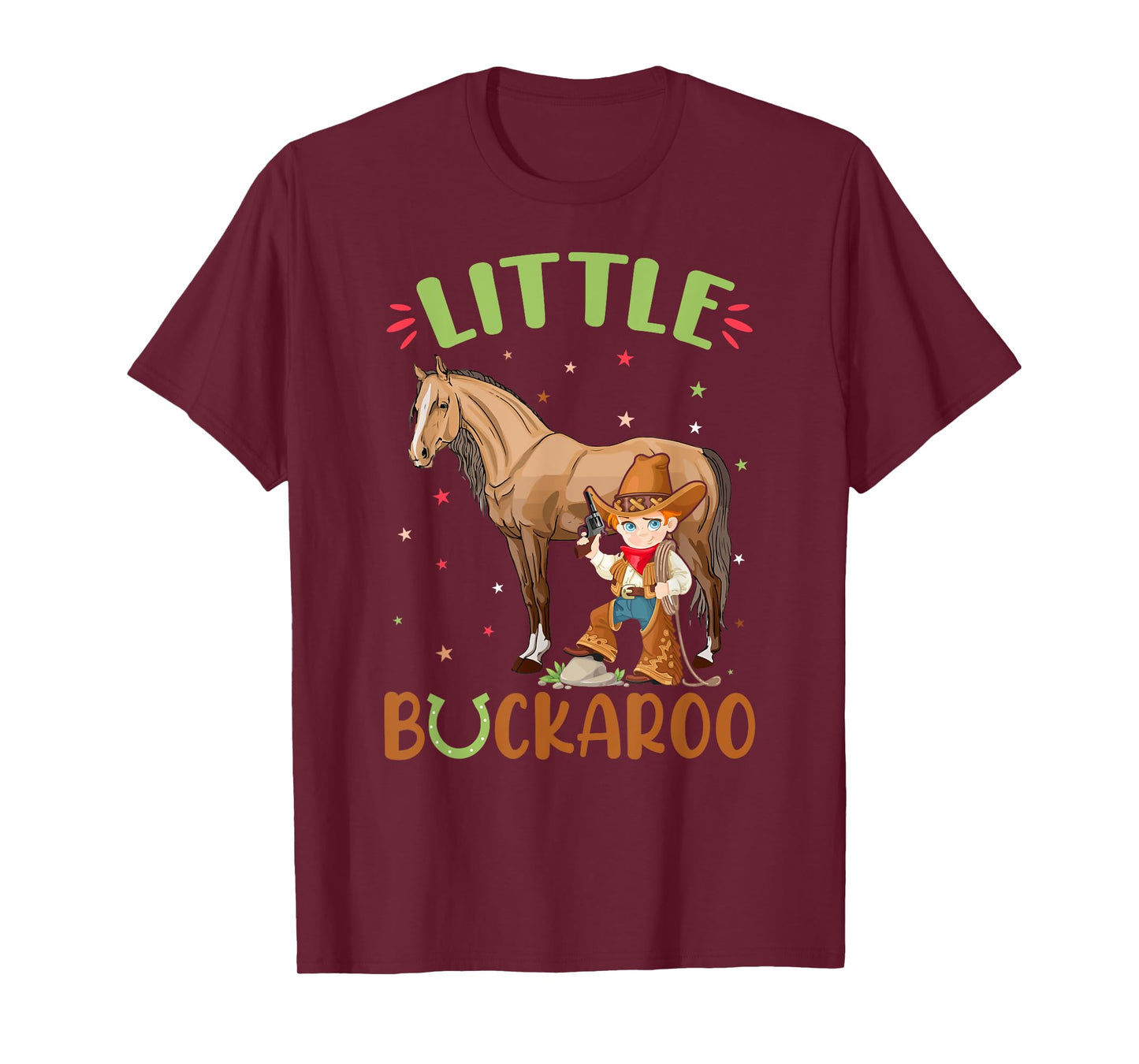 Cowboy Western Little Buckaroo Cowboy Costume T-Shirt