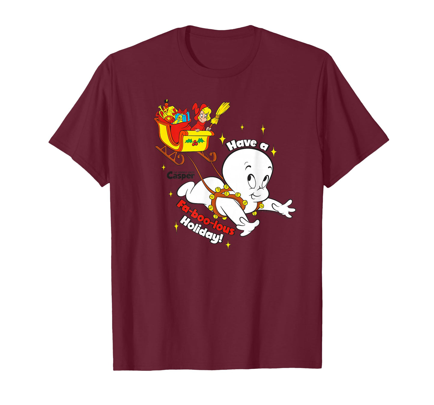 Casper the Friendly Ghost Have A Fab-boo-lous Holiday T-Shirt