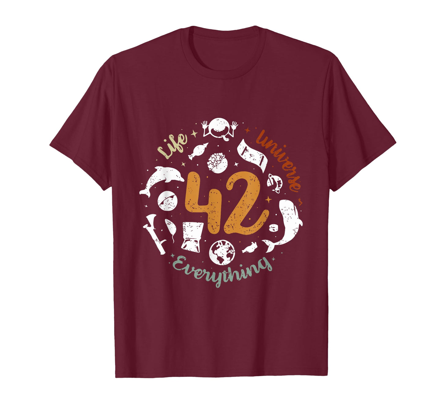 The 42 Answer to Life The Universe and Everything T-Shirt