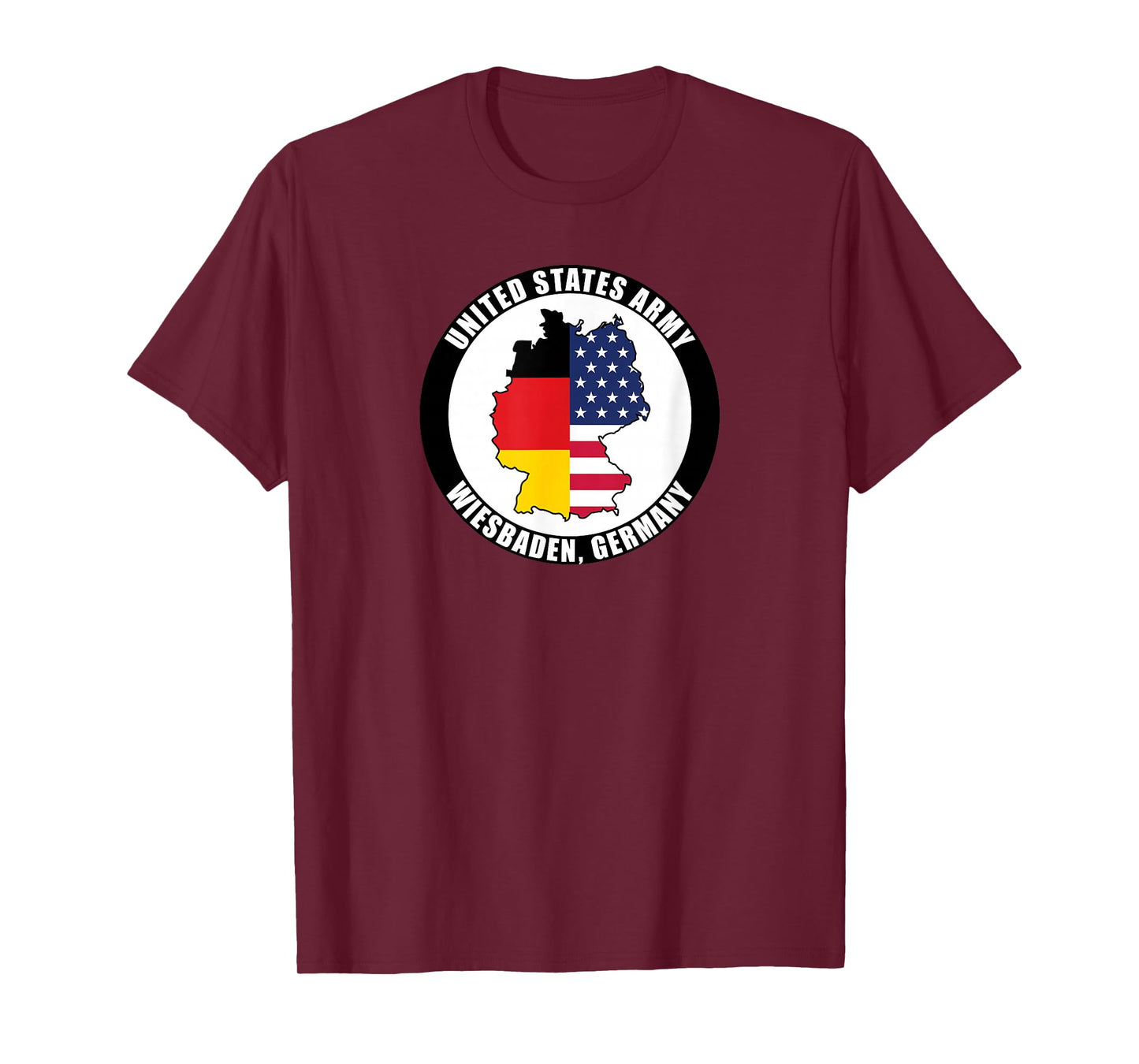 Wiesbaden Germany United States Army Military Veteran Gift T-Shirt