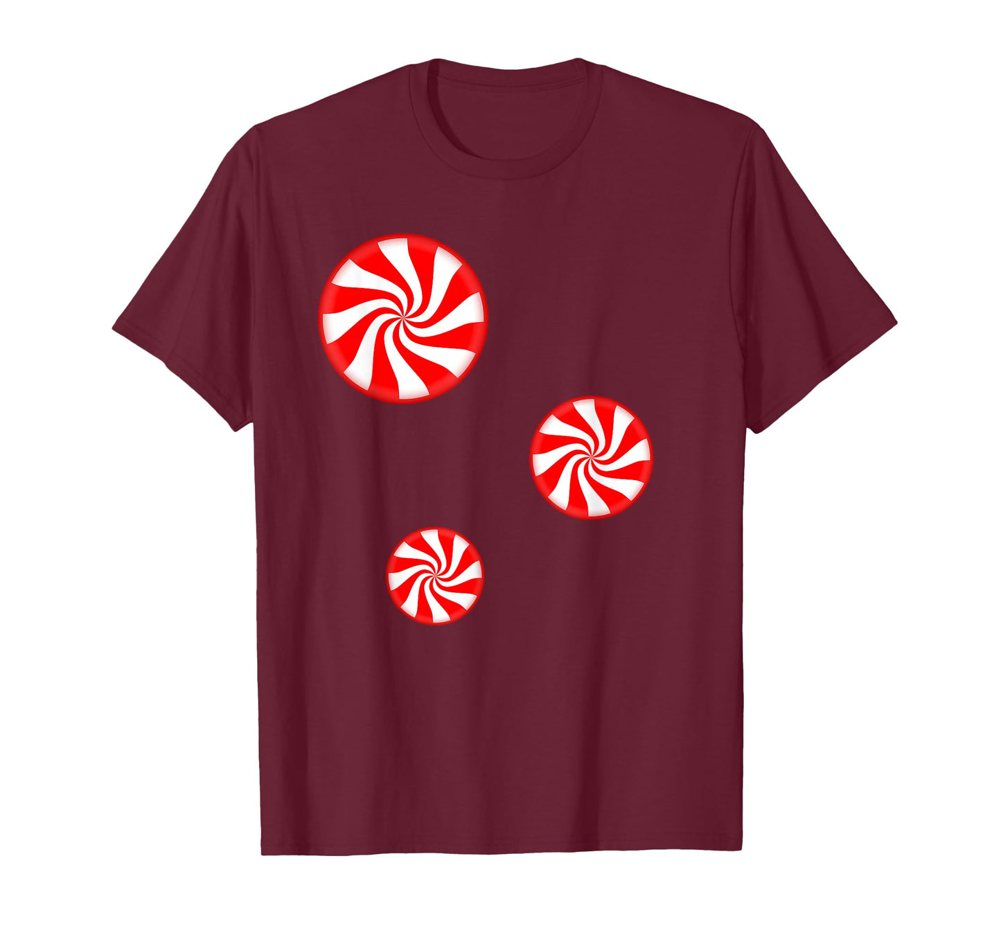 Peppermint Christmas Candy T-Shirt