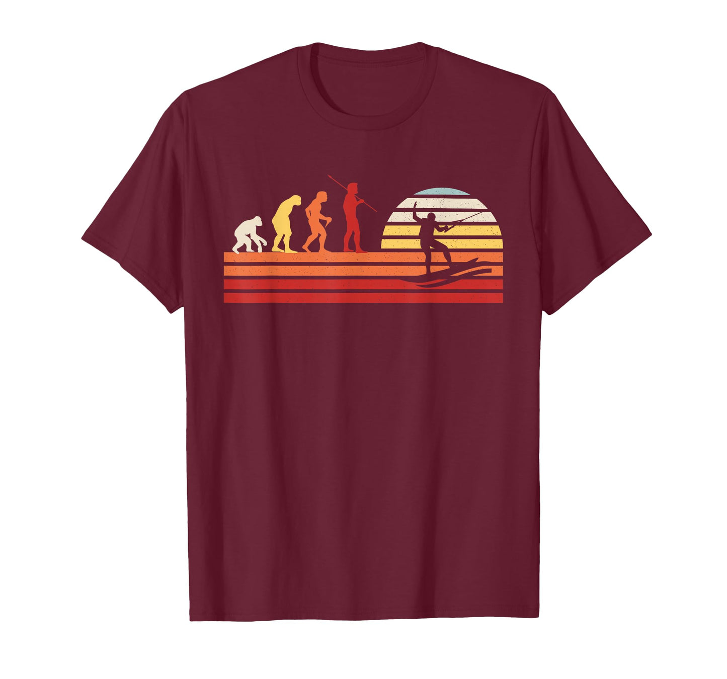 Retro Wakeboarder Wakeboard - Vintage Wakeboarding T-Shirt