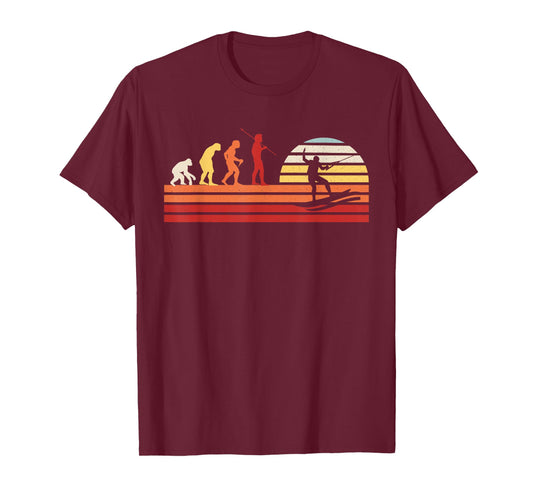 Retro Wakeboarder Wakeboard - Vintage Wakeboarding T-Shirt