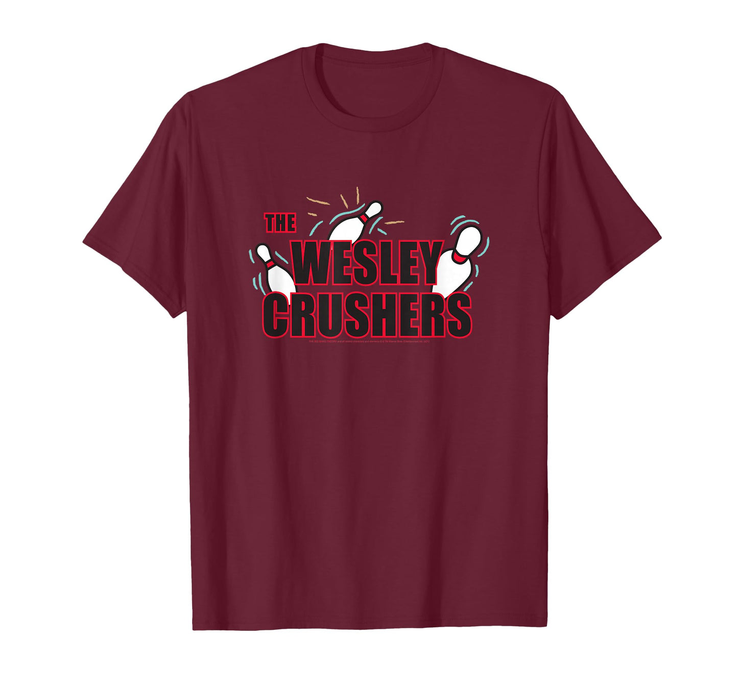 The Big Bang Theory Wesley Crushers Bowling TV Show T-Shirt