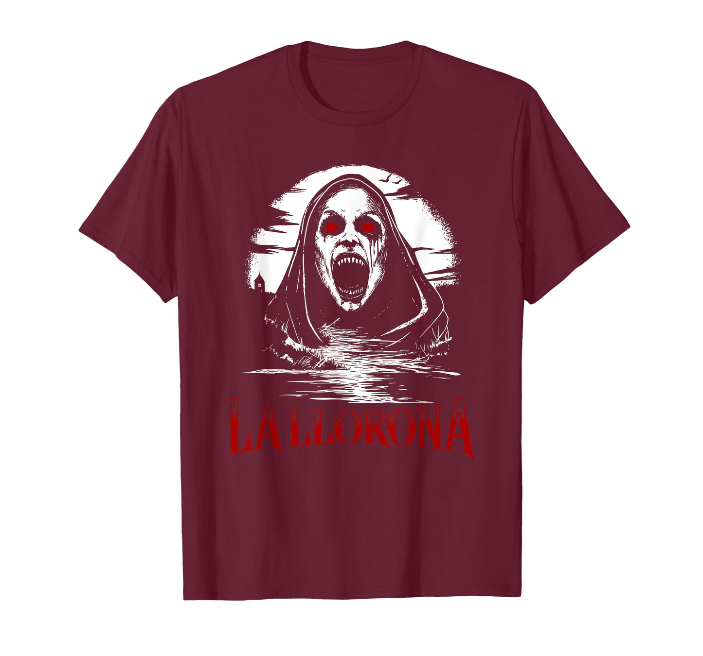 La Llorona Latina American Folk Legend Spooky Creepy Gothic T-Shirt