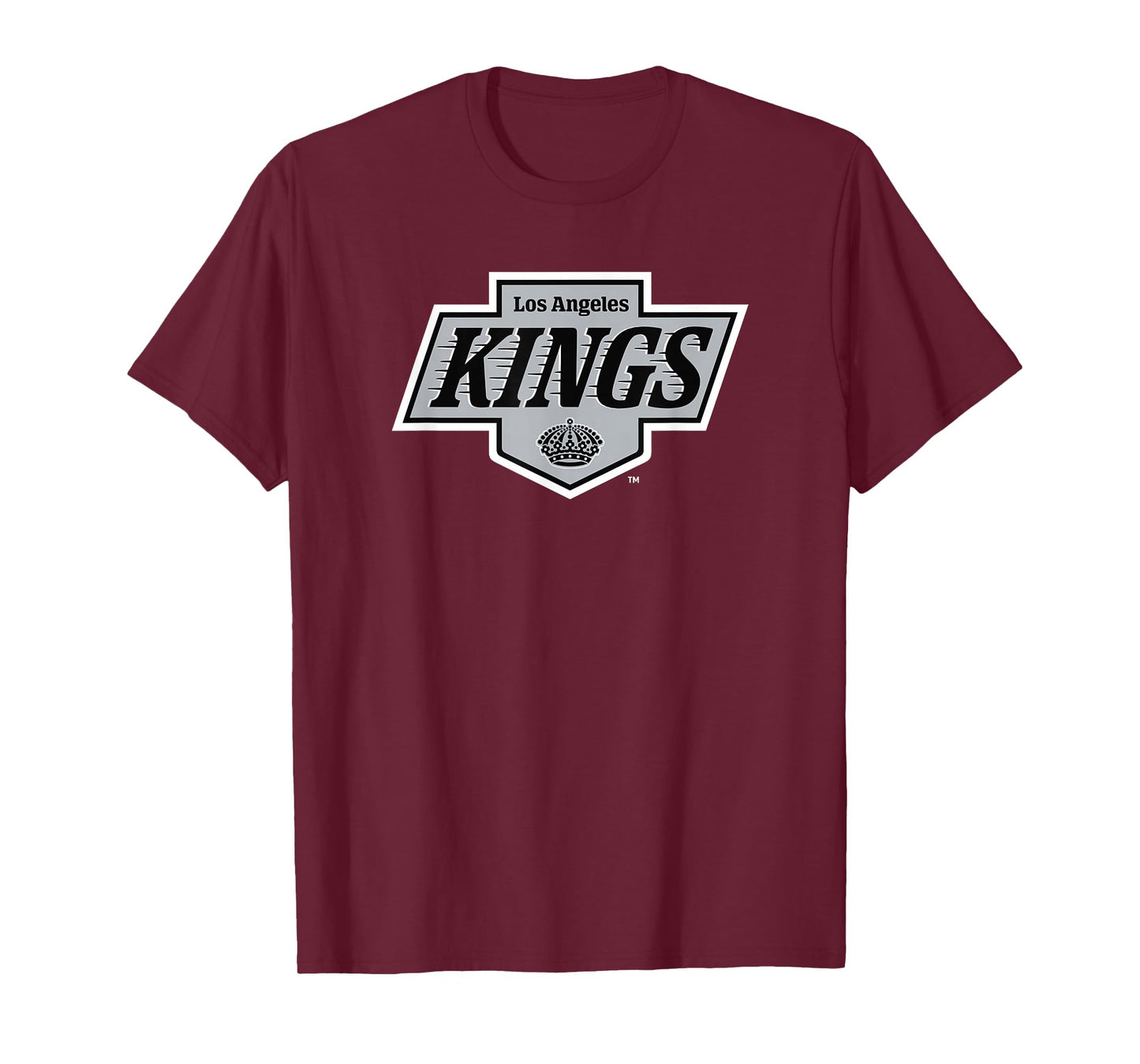 Los Angeles Kings Icon Dark Heather Officially Licensed T-Shirt