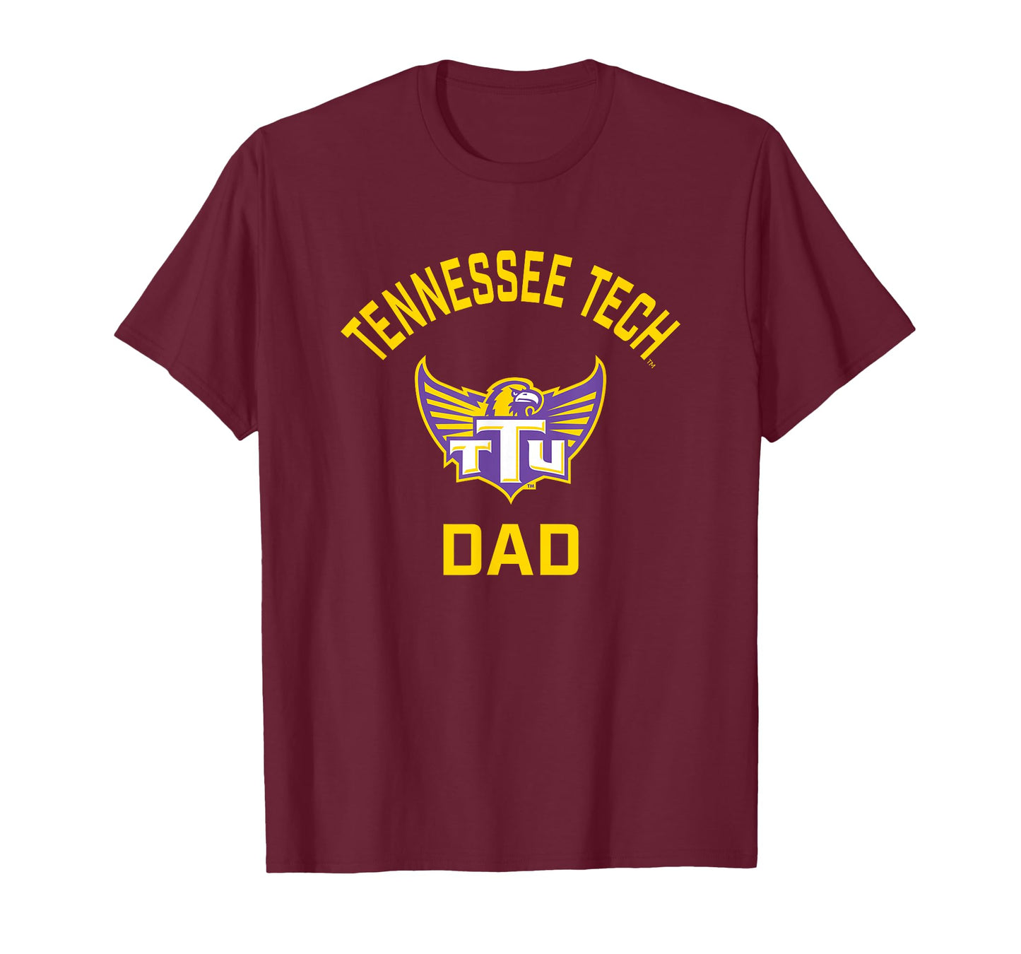 Tennessee Tech Golden Eagles Arched Dad T-Shirt