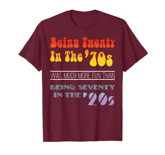 Being Twenty in the '70s Was Much More Fun Than T-Shirt