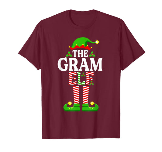 I'm The Gram Elf Funny Christmas Family Matching T-Shirt