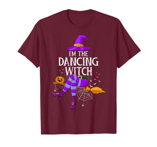 Matching Family Costume I'm The Dancing Witch Halloween T-Shirt