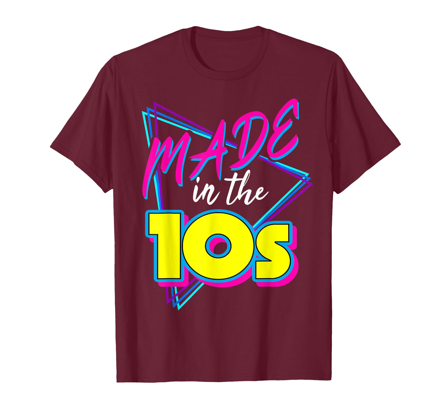 Made In The 10s Retro Vintage Born 2010's Birthday Costume T-Shirt