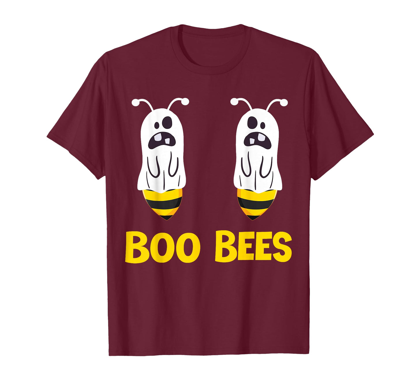 Boo Bees Ghost Funny Couples Halloween Costume Funny Boobies T-Shirt