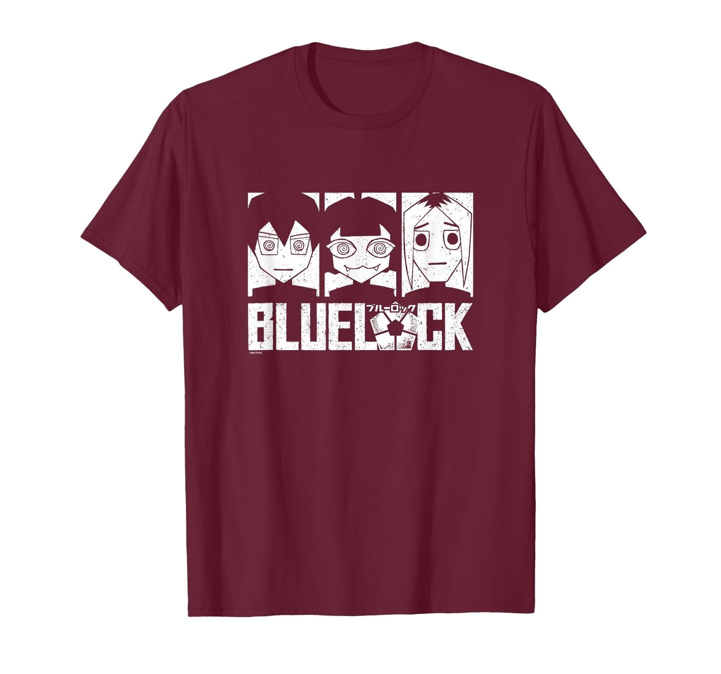 Blue Lock Yoichi Isagi Meguru Bachira Gin Gagamaru Portrait T-Shirt