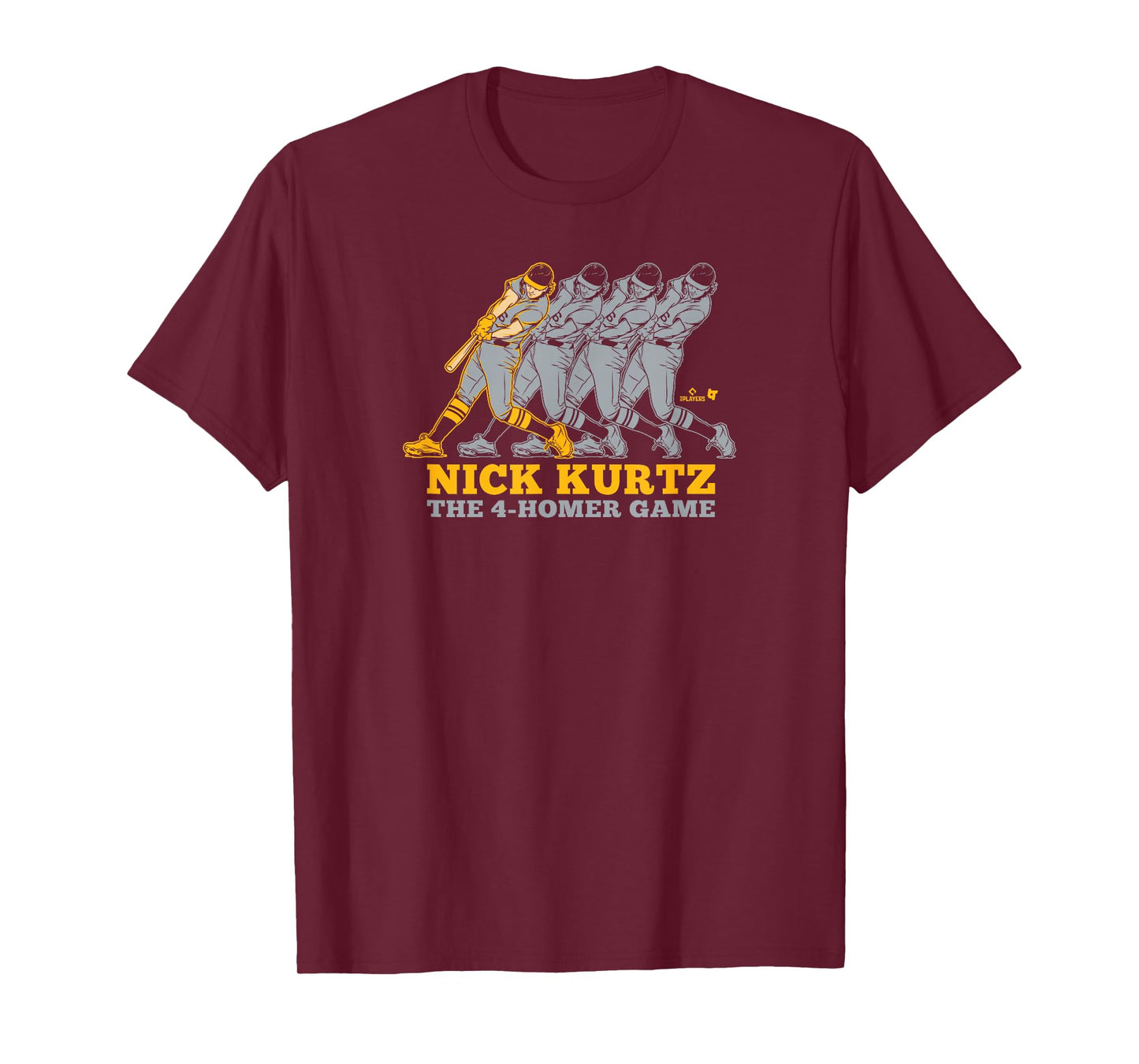 Nick Kurtz - Four-Home Run Game - Oakland Baseball T-Shirt