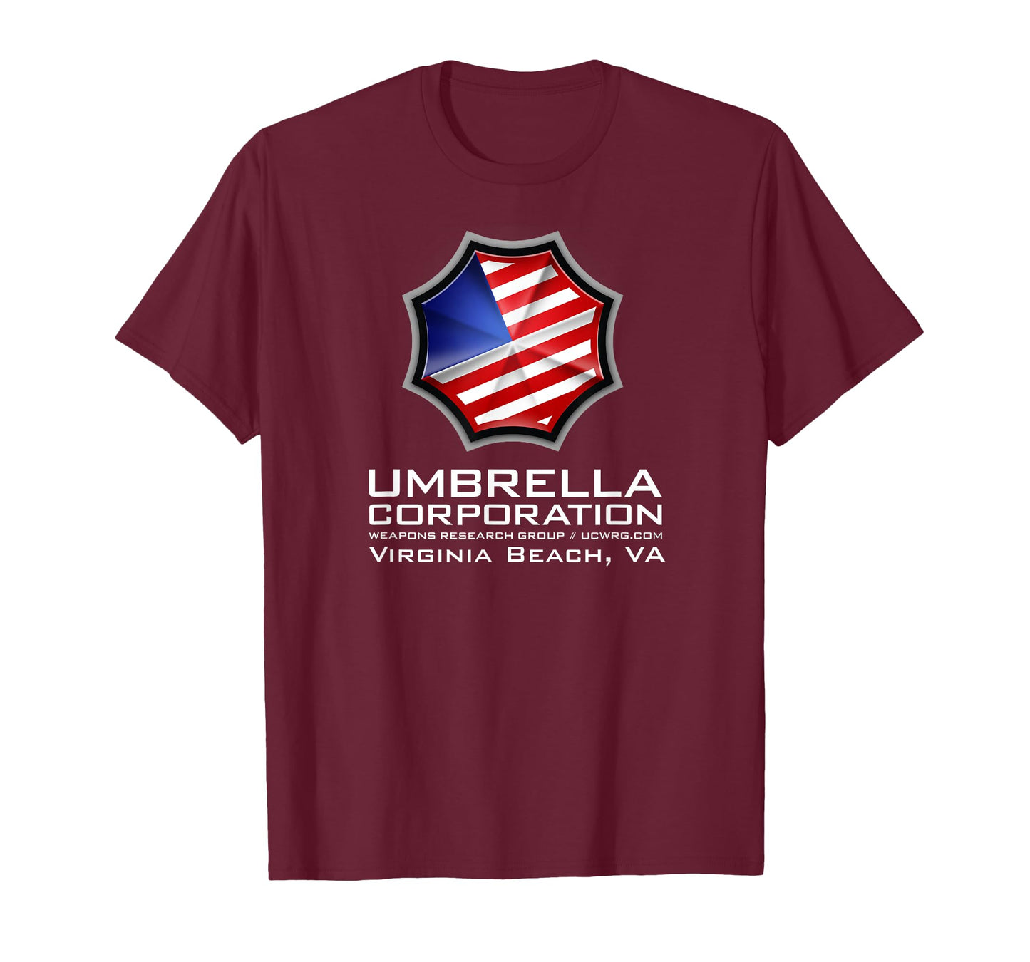 Umbrella Corporation Patriotic American Flag T-Shirt T-Shirt
