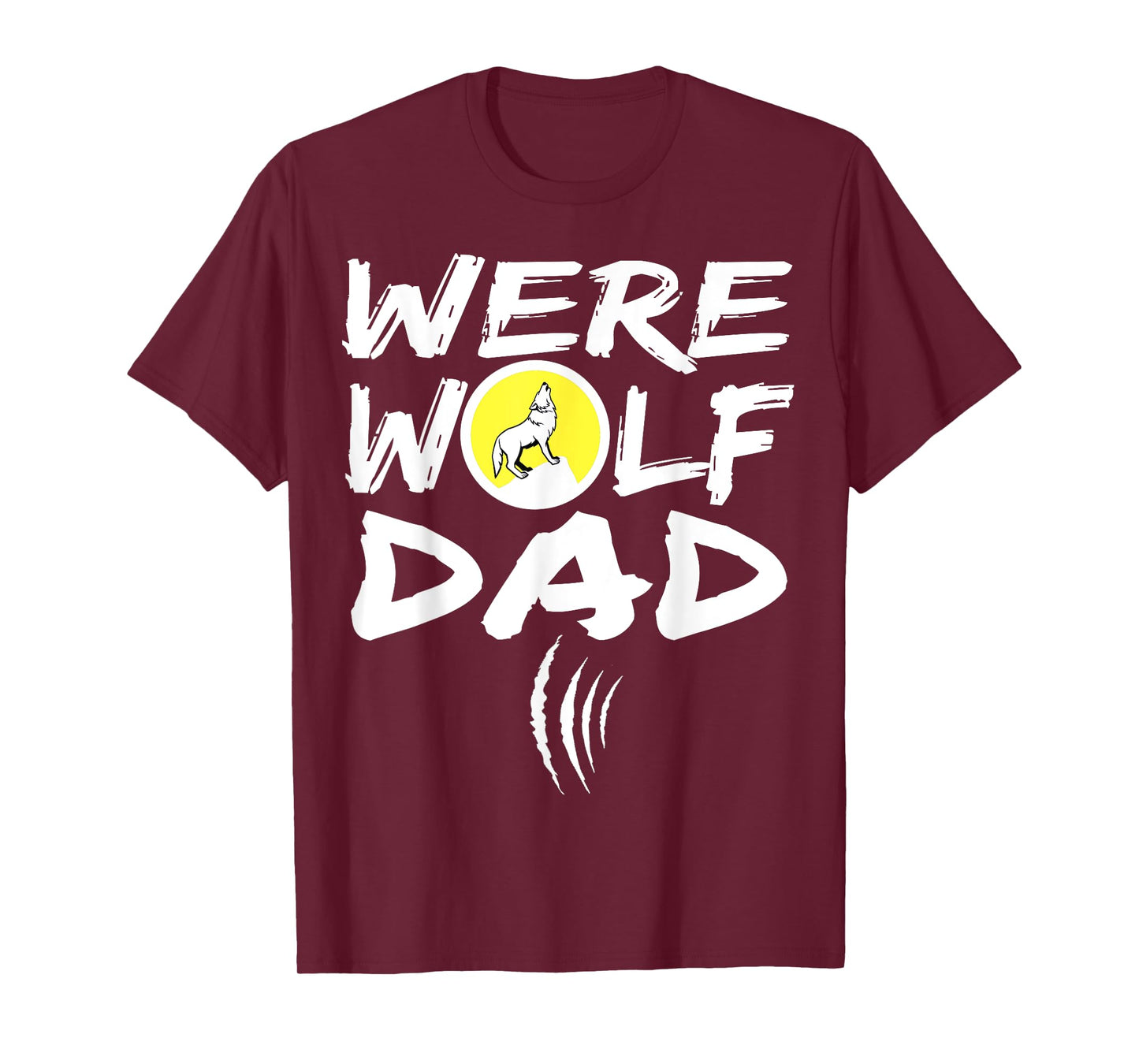 Funny Werewolf Tshirts Dad Werewolf Shirts Men Werewolf T Sh T-Shirt