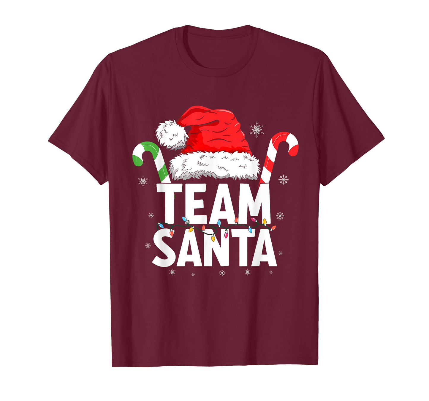 Team Santa Christmas Family Matching T-Shirt