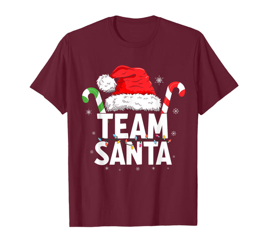 Team Santa Christmas Family Matching T-Shirt