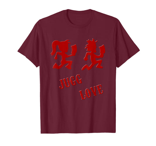 Hers Juggalette ICP Whoop Whoop Jugg Love Vibrantly Colors T-Shirt