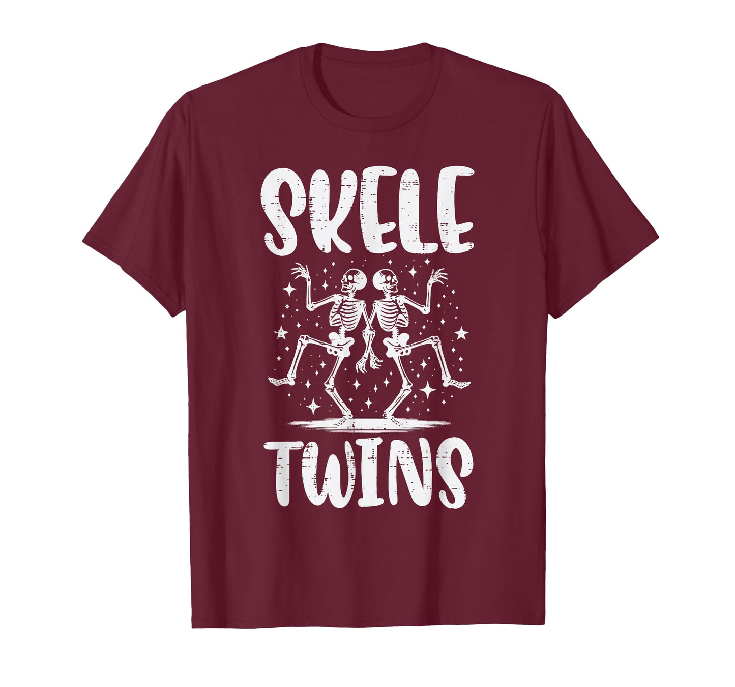 Halloween Skeletwins Skeleton Twins Costume Women Men Kids T-Shirt