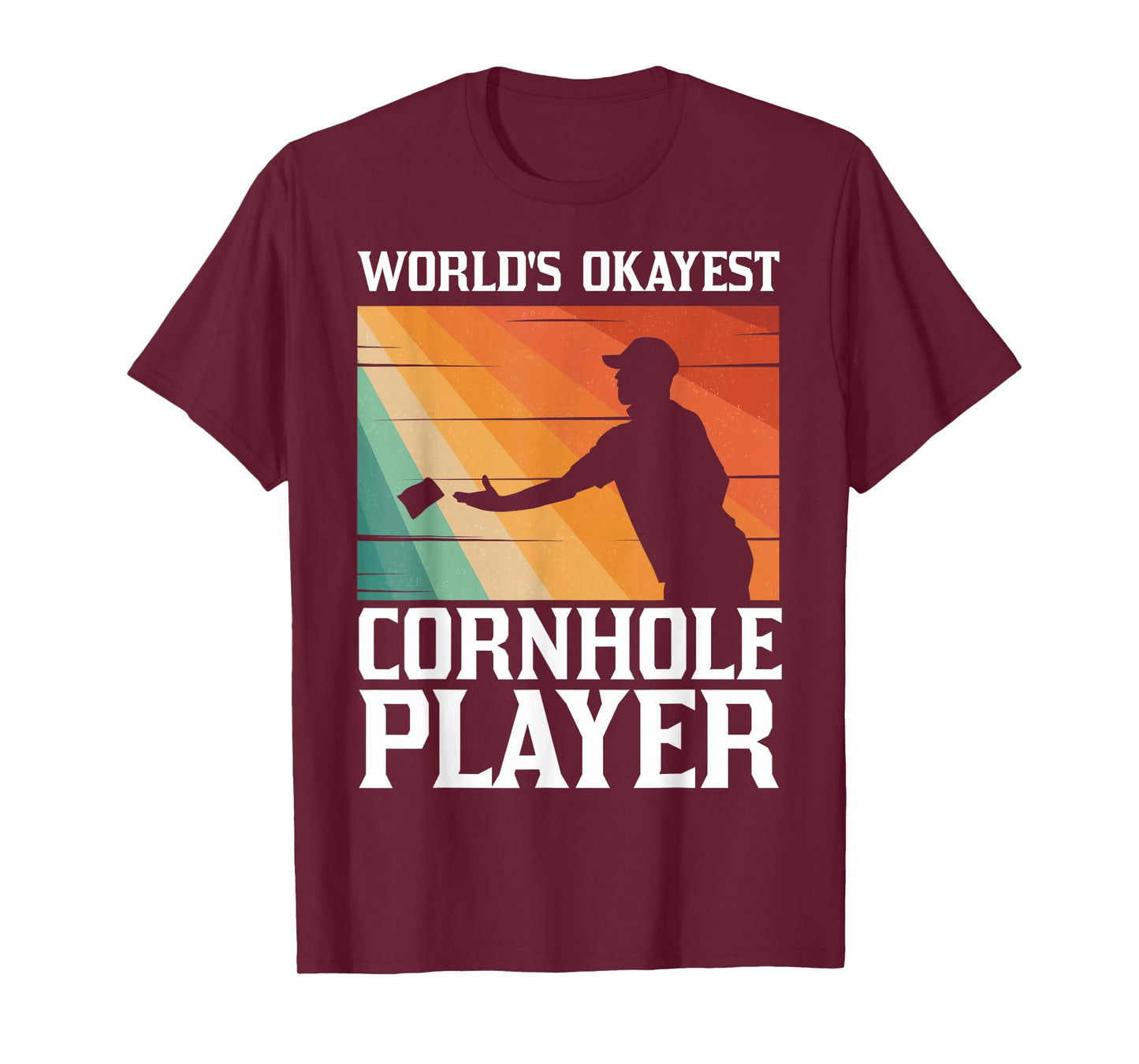 Cool Cornhole Design for Men Women Corn Hole Cornhole Player T-Shirt