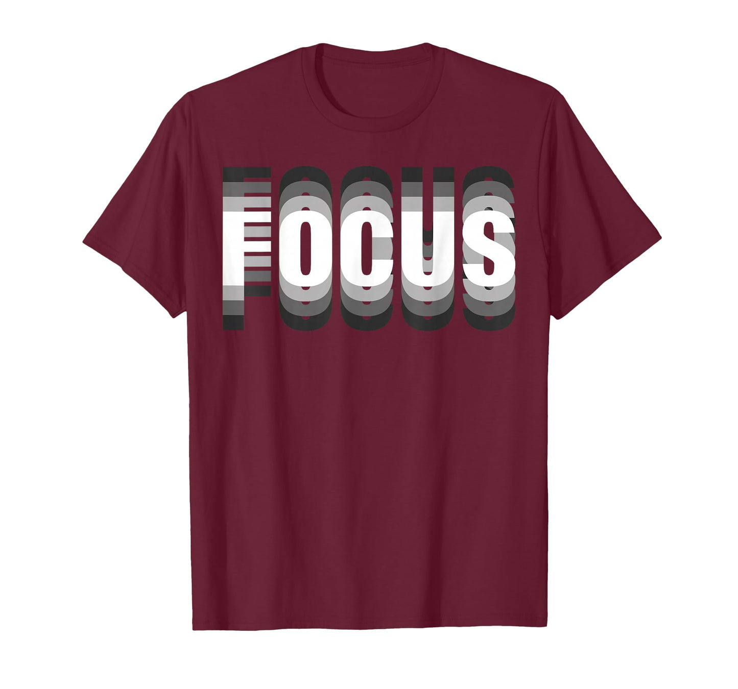 FOCUS Cool Trippy Optical Illusion T-Shirt