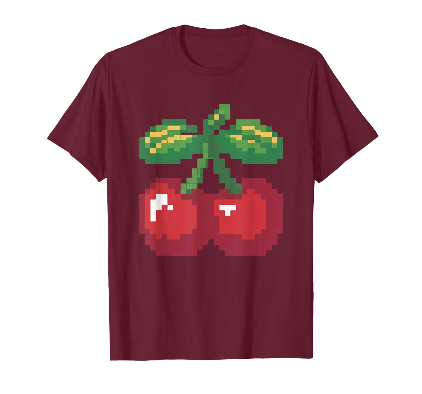 Pixel Cherries 80s Video Game Halloween Costume Easy Group T-Shirt