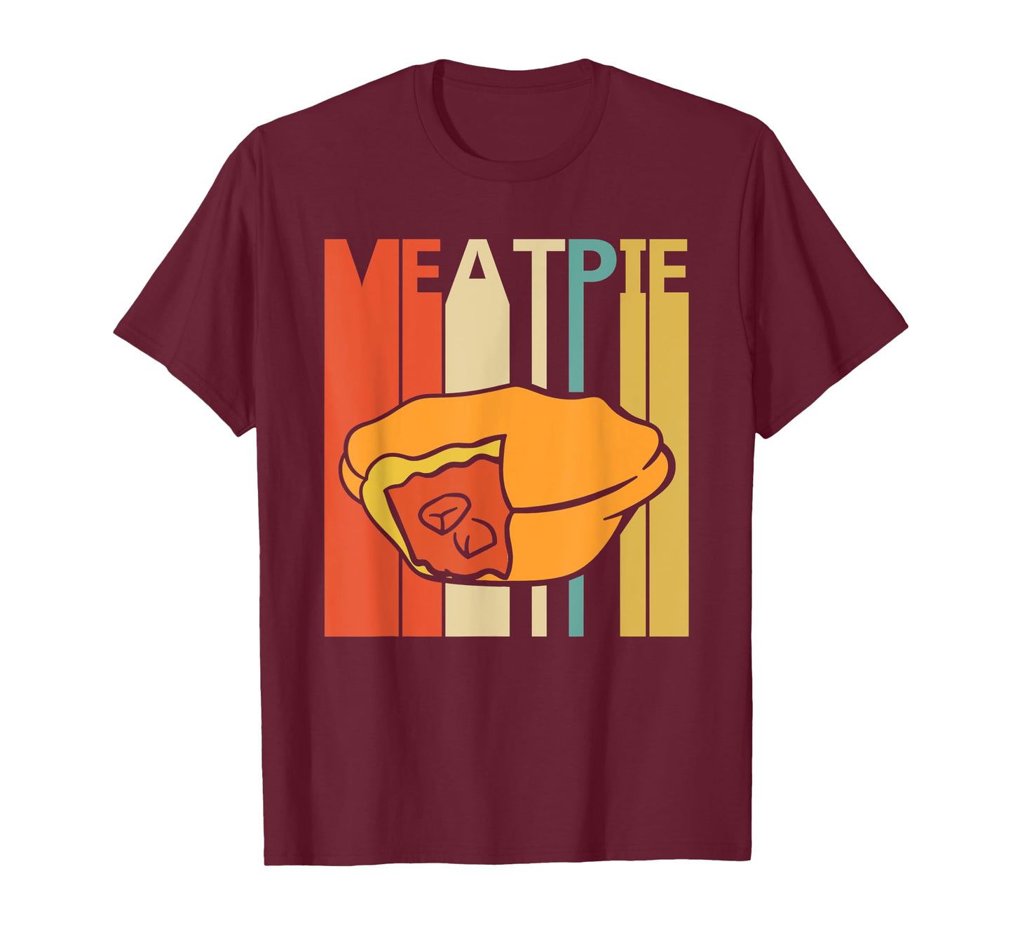 Vintage Retro Meat Pie T-shirt