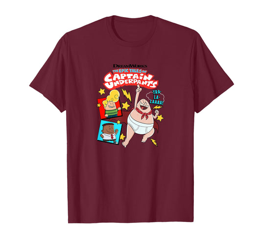 Captain Underpants TRA-LA-LAAAA! T-Shirt