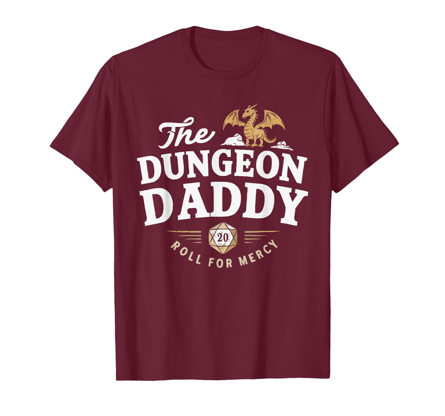 Nerdy Dad Gaming Tabletop Games Role Playing Game Funny RPG T-Shirt