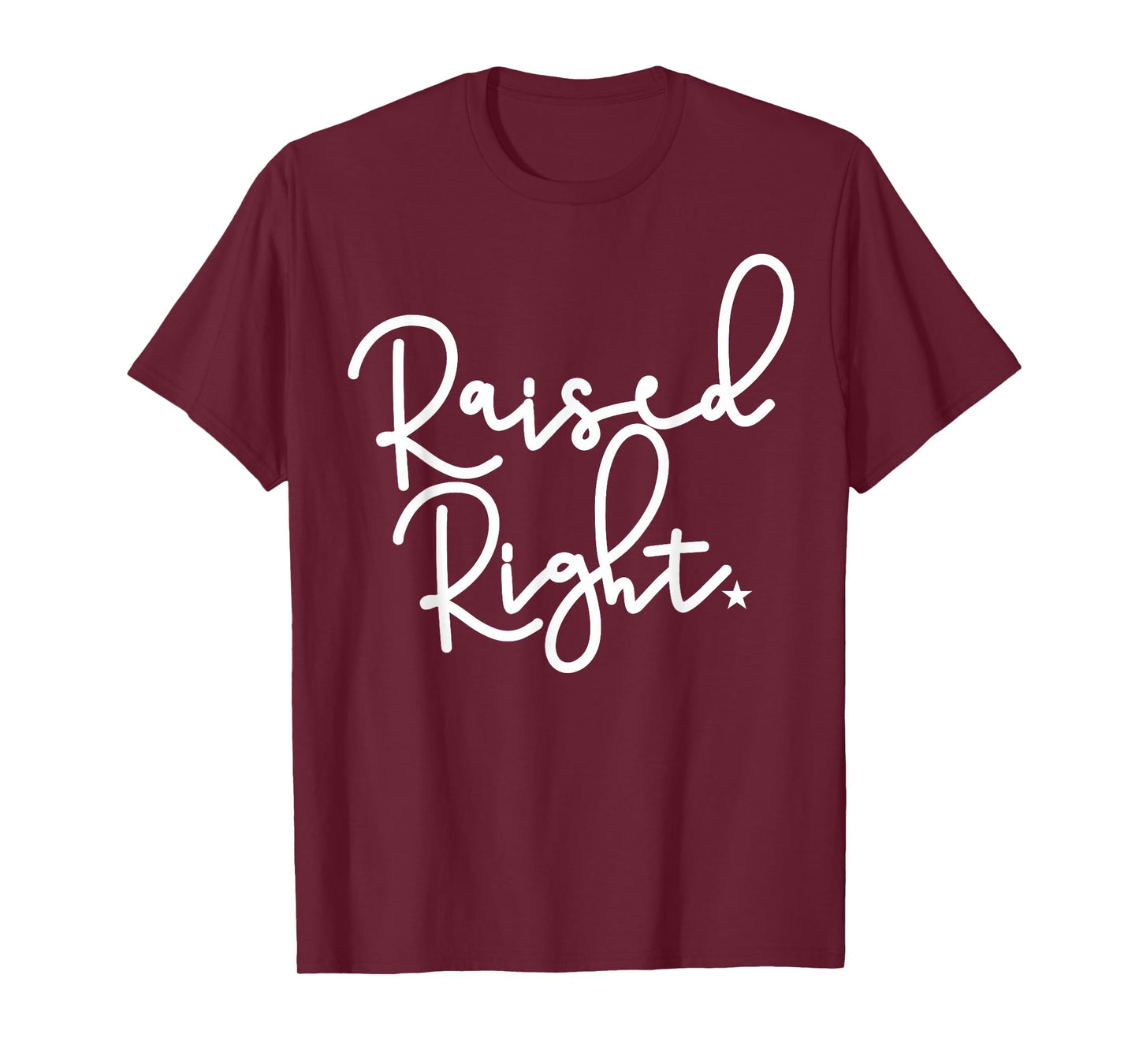 Raised Right Republican Conservative Republicans Gift T-Shirt