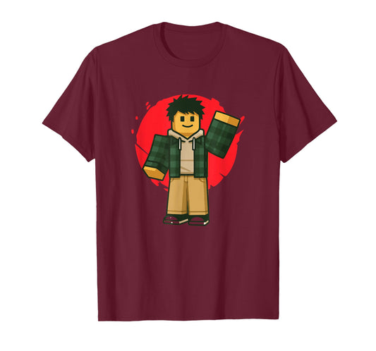 Blox noob Funny Meme Gaming for Gamers T-Shirt