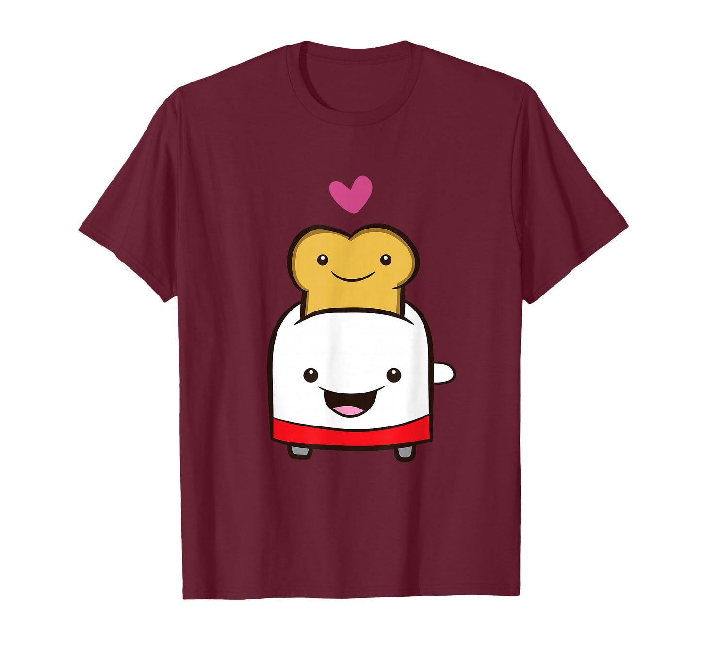Toast and Toaster Kawaii Toast Bread Toaster T-Shirt