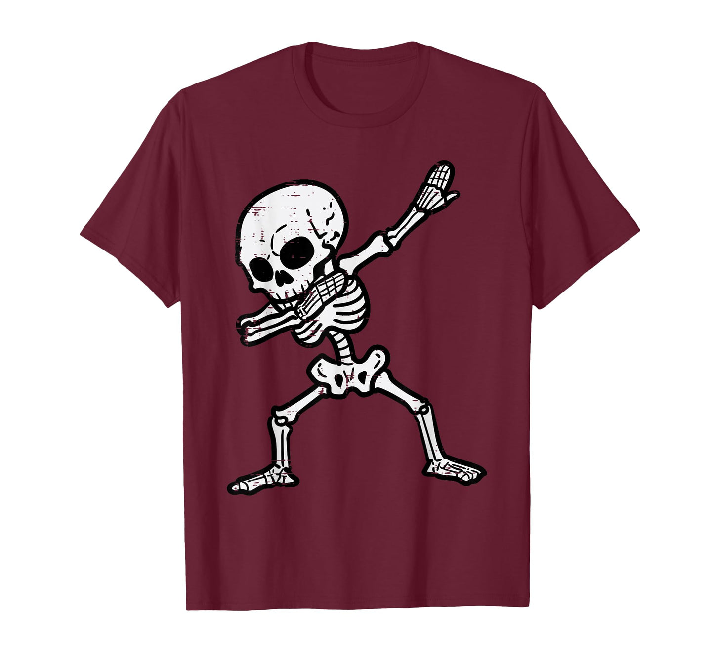 Halloween Skeleton Dabbing Costume Boys Girls Kids Men Youth T-Shirt