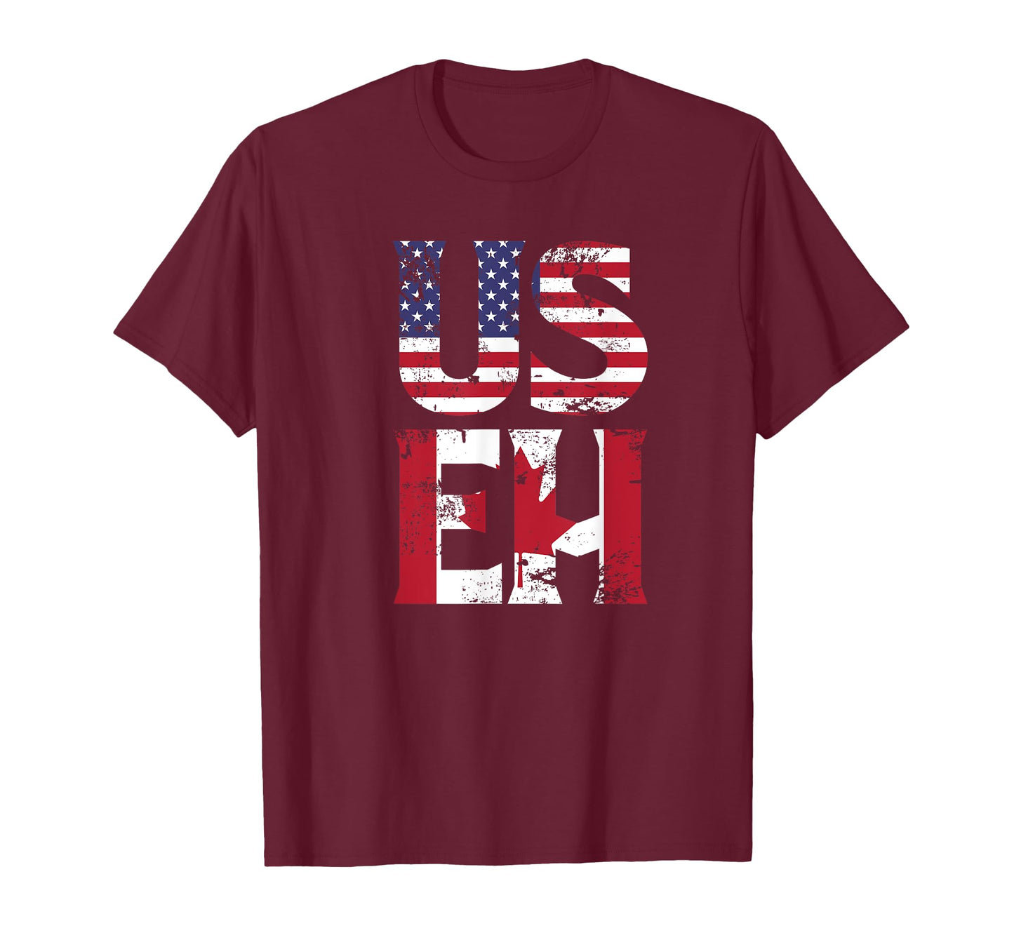 US EH American Canadian Funny Meme Quote T-Shirt
