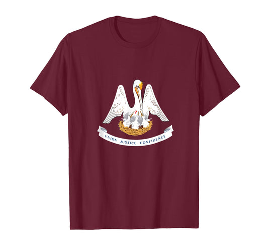 Louisiana State Flag T-Shirt T-Shirt