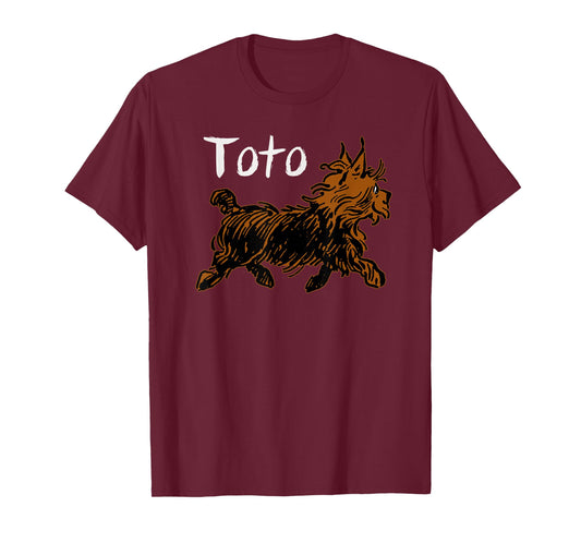 Toto Wizard of OZ Dog Shirt-Funny Fairytale Tshirt Men Women Girls Kids T-Shirt
