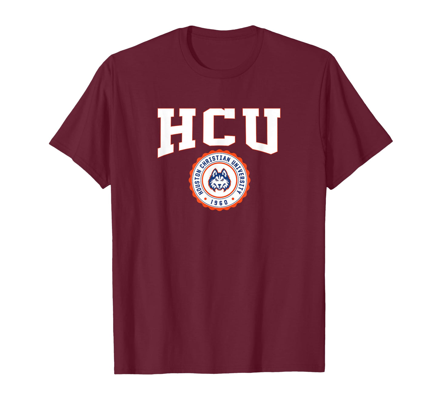 Houston Christian University Huskies Collegiate Seal T-Shirt