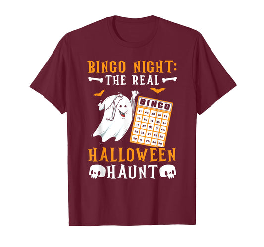 Bingo Halloween Trick Or Treat Bingo Player Bingo Caller T-Shirt