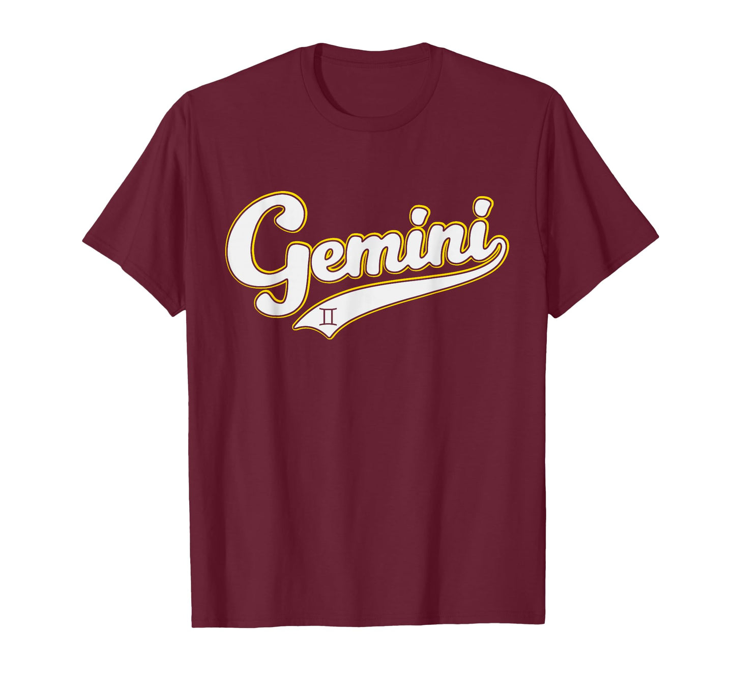 Gemini Zodiac Sign Astrology May June Birthday Retro T-Shirt