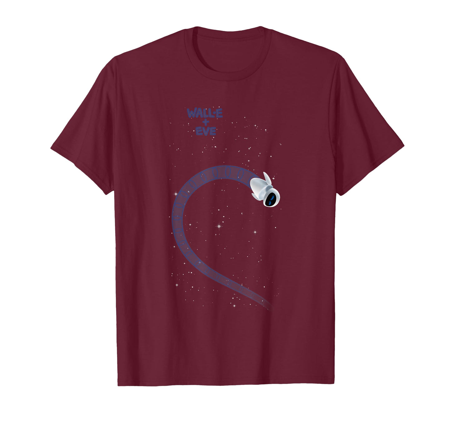 Disney Pixar Wall-E + EVE Right Half Heart Couples T-Shirt