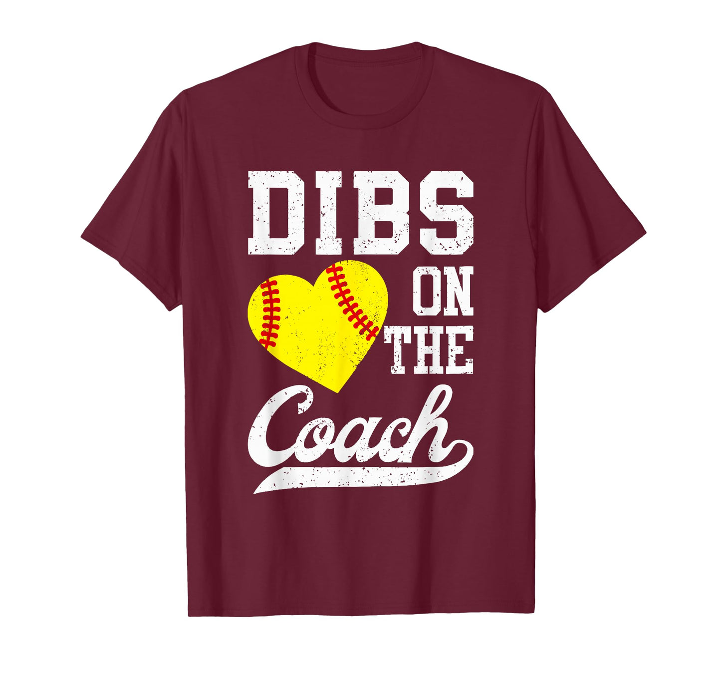 Dibs On The Coach Softball For Coach Wife Women Sport T-Shirt
