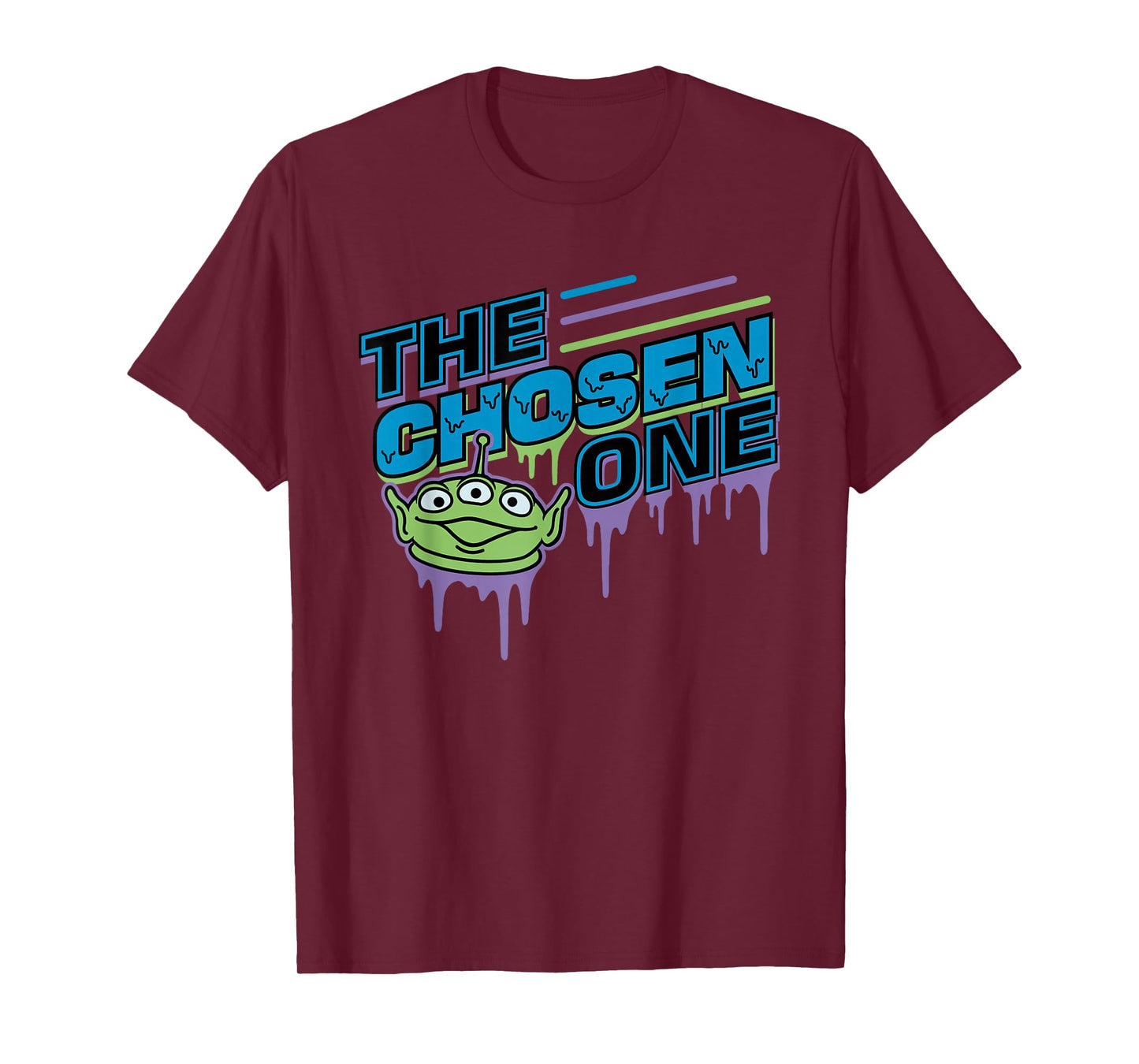 Toy Story Alien The Chosen One Melting Letters T-Shirt