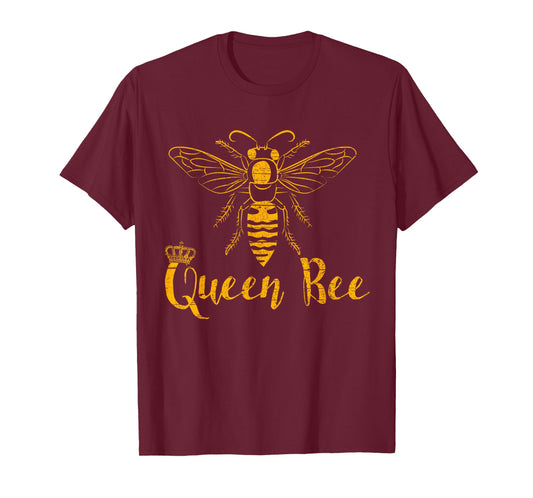 Funny Queen Bee - Beekeeper Beekeeping Design T-Shirt