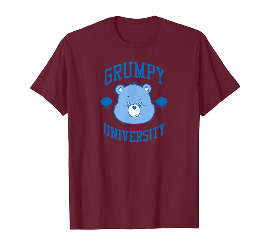 Care Bears Grumpy University Retro Cartoon T-Shirt