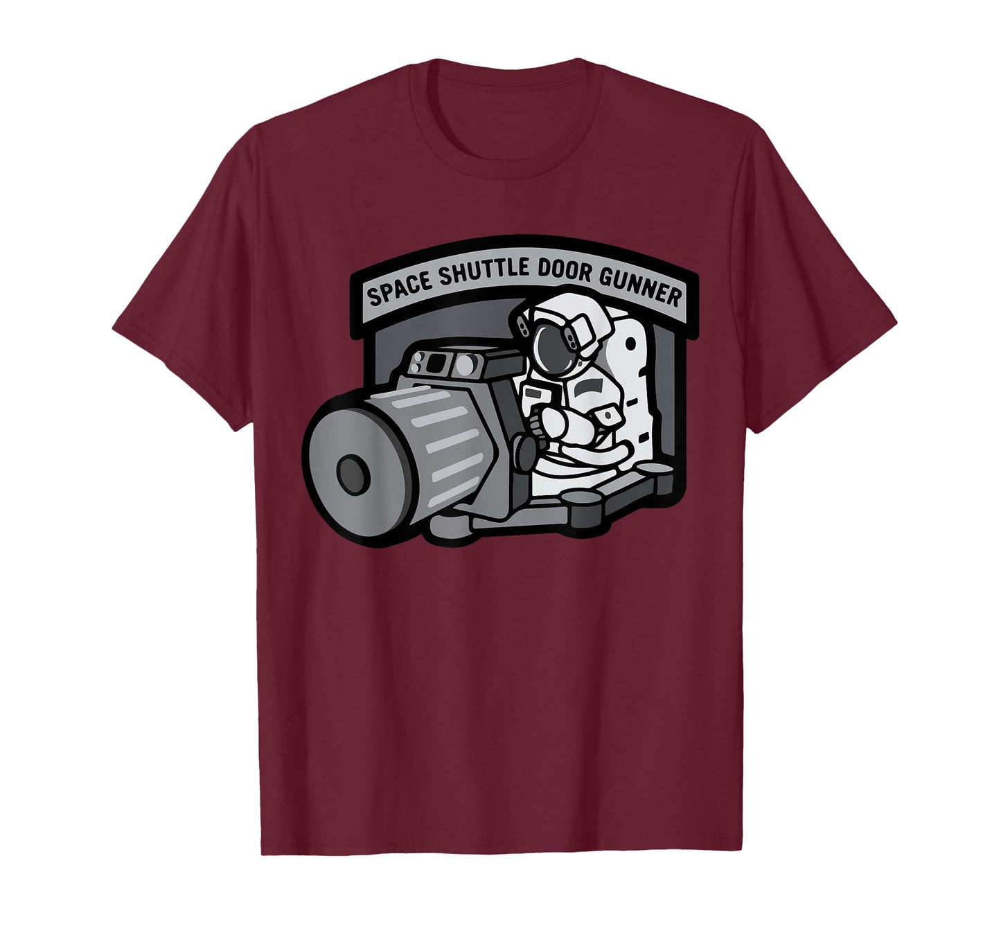 Space Shuttle Door Gunner T-Shirt
