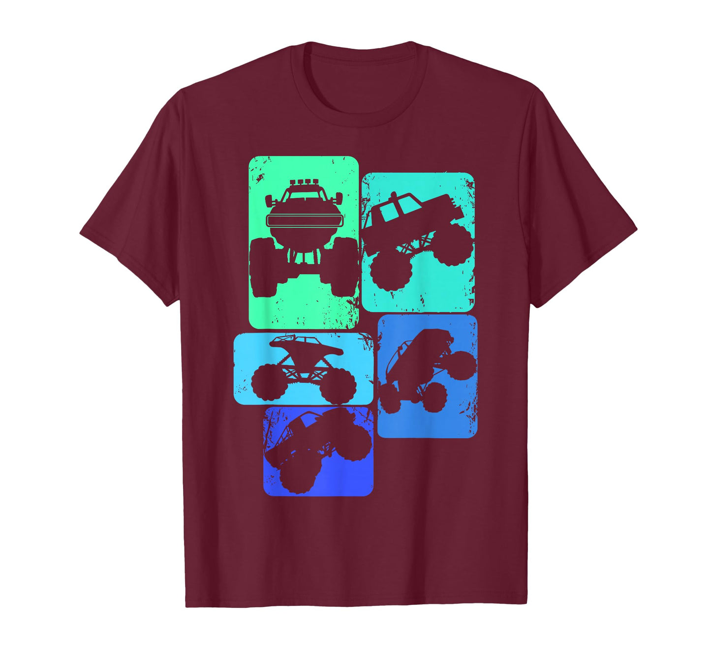 Monster Truck Boys Kids T-Shirt