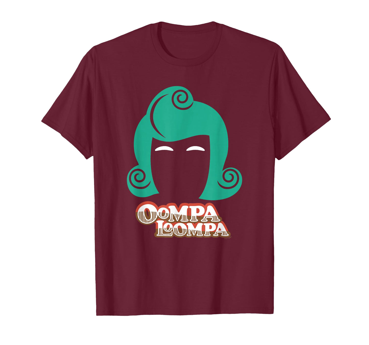 Willy Wonka And The Chocolate Factory Oompa Loompa Head T-Shirt