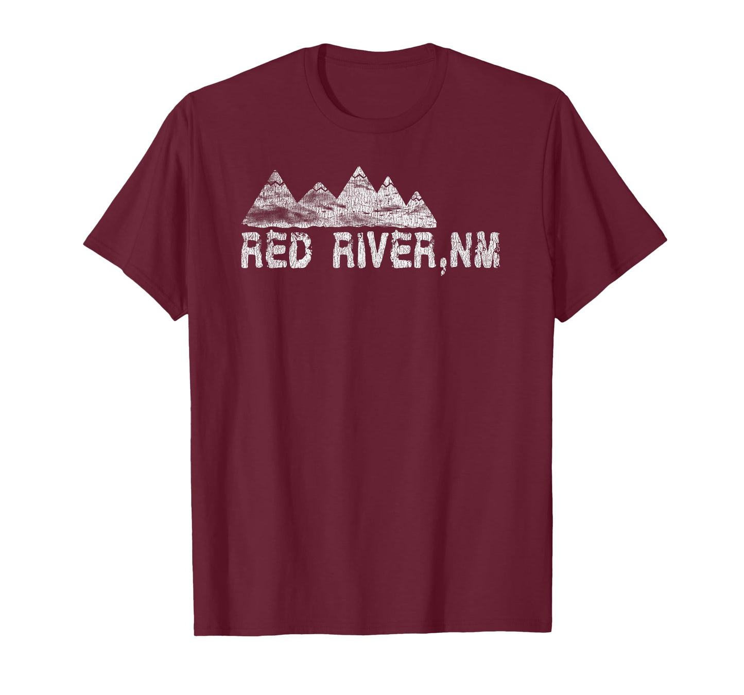 Trendy Grunge Red River NM Mountains Ski Town T-Shirt T-Shirt